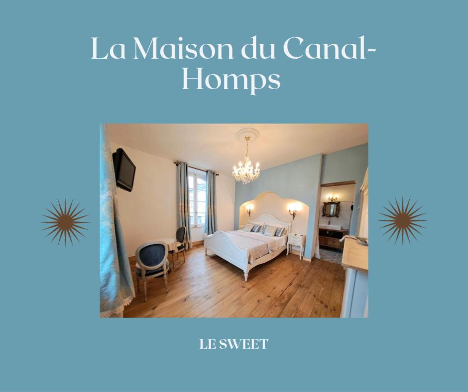 La Maison Du Canal - Homps - Le Sweet Homps (Aude) Exterior foto